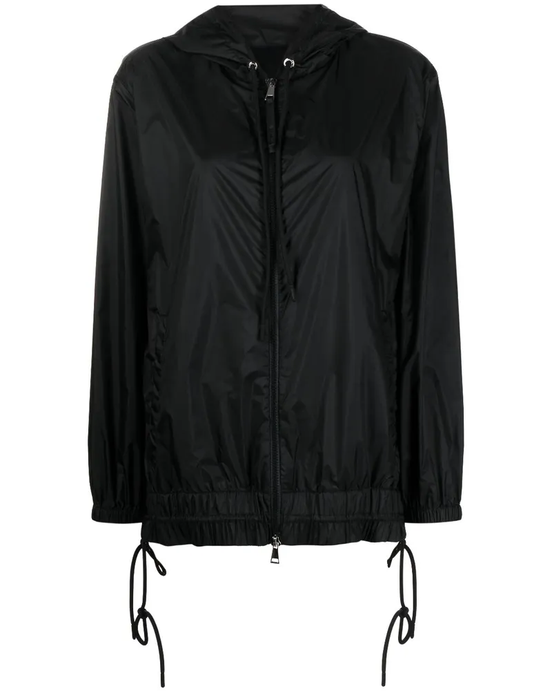 Moncler Regenjacke mit Kapuze - Schwarz Schwarz