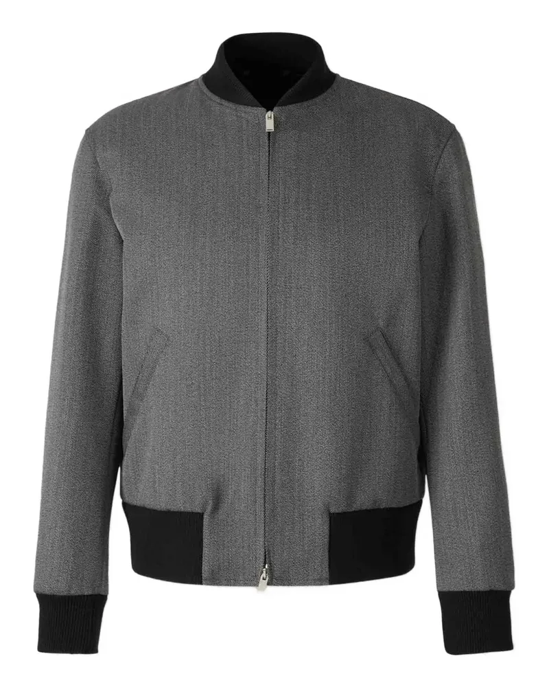 LARDINI Bomberjacke mit Reißverschluss - Grau Grau