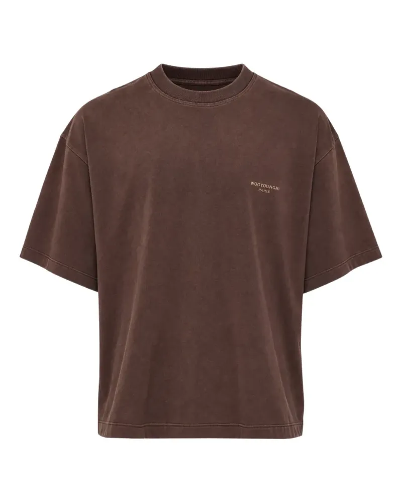 Wooyoungmi Vacances D'Hiver Oversized-T-Shirt - Braun Braun