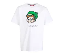 T-Shirt mit Feeling Lucky-Print