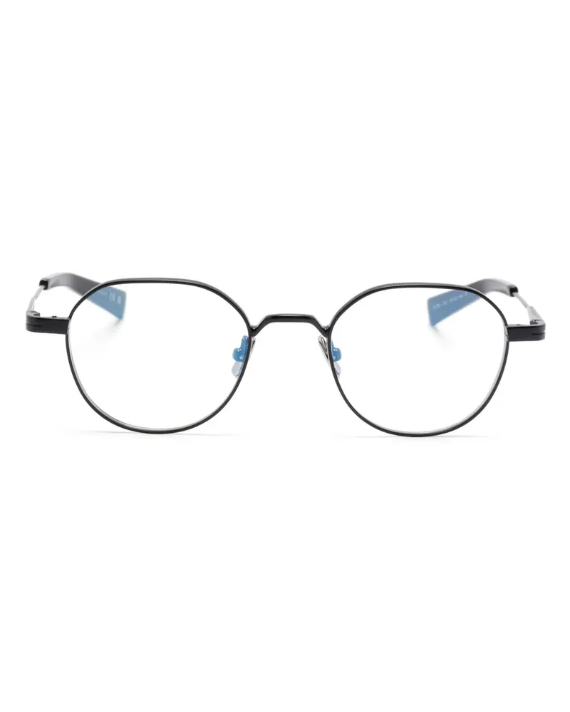 Saint Laurent Brille mit rundem Gestell - Schwarz Schwarz