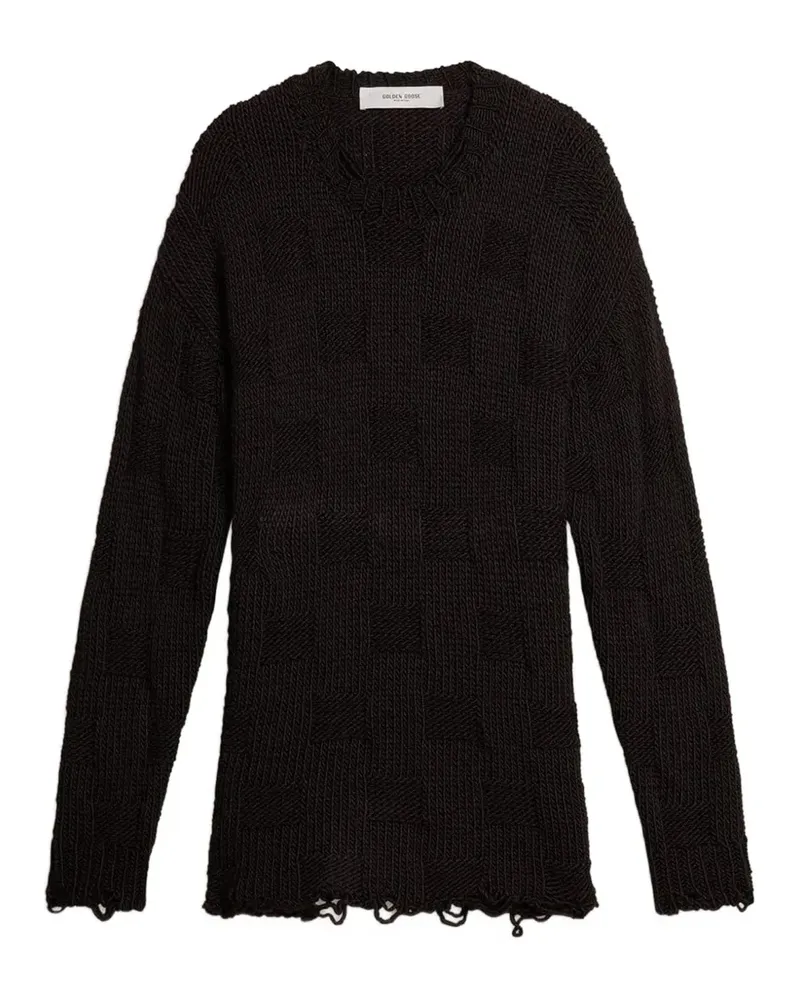 Golden Goose Pullover mit rundem Ausschnitt - Schwarz Schwarz