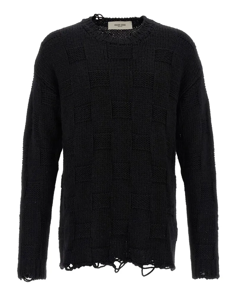 Golden Goose Pullover mit rundem Ausschnitt - Schwarz Schwarz