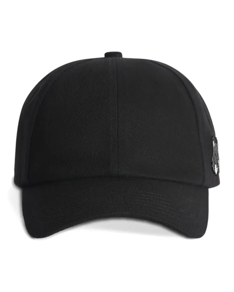 Kitsuné Verstellbare Baseballkappe mit Fuchs-Motiv - Grau Grau