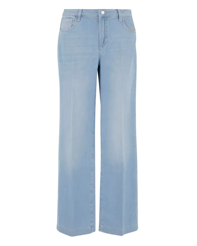 L'Agence Jeans mit Logo-Patch - Blau Blau