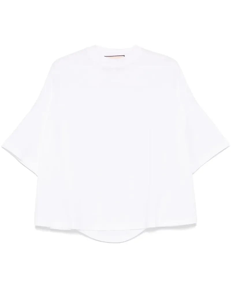 PLAN C Klassisches T-Shirt - Weiß Weiß
