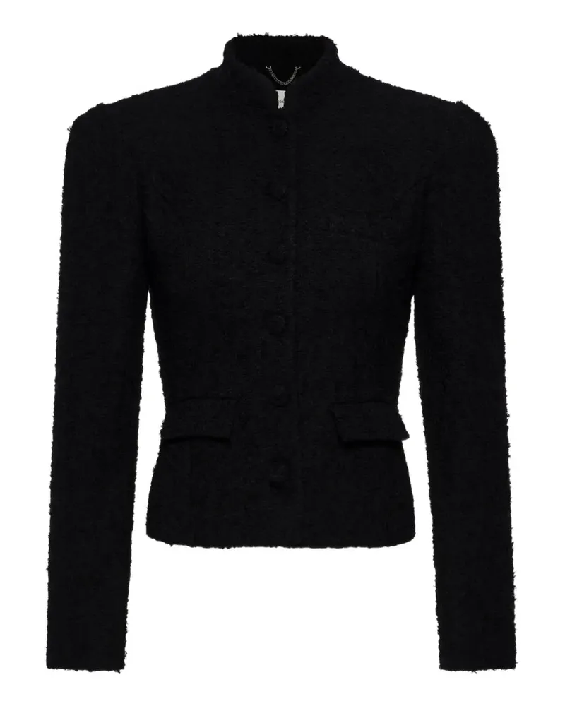 Magda Butrym bouclé single-breasted blazer - Schwarz Schwarz