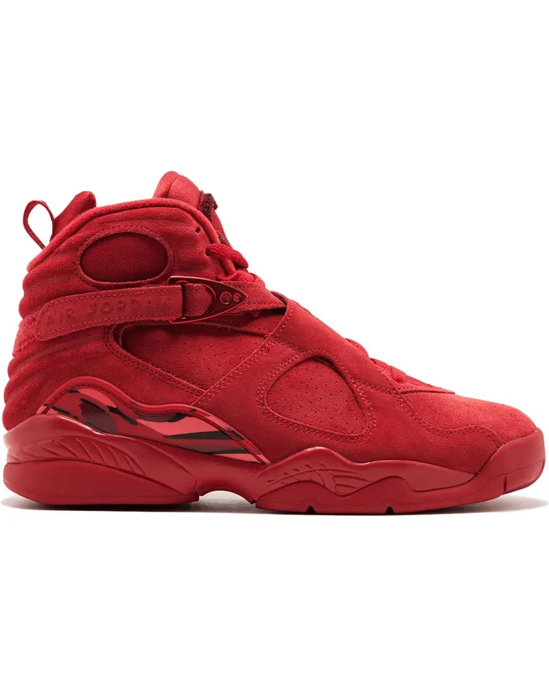 Jordan Air  8 Retro' Wildleder-Sneakers - Rot Rot