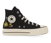 Chuck Taylor Sneakers mit Stickerei - Schwarz