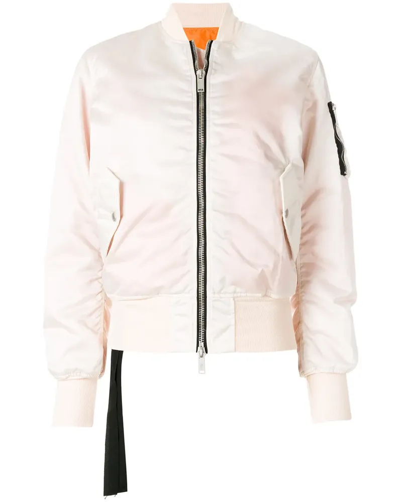 Unravel Klassische Bomberjacke - Rosa Rosa