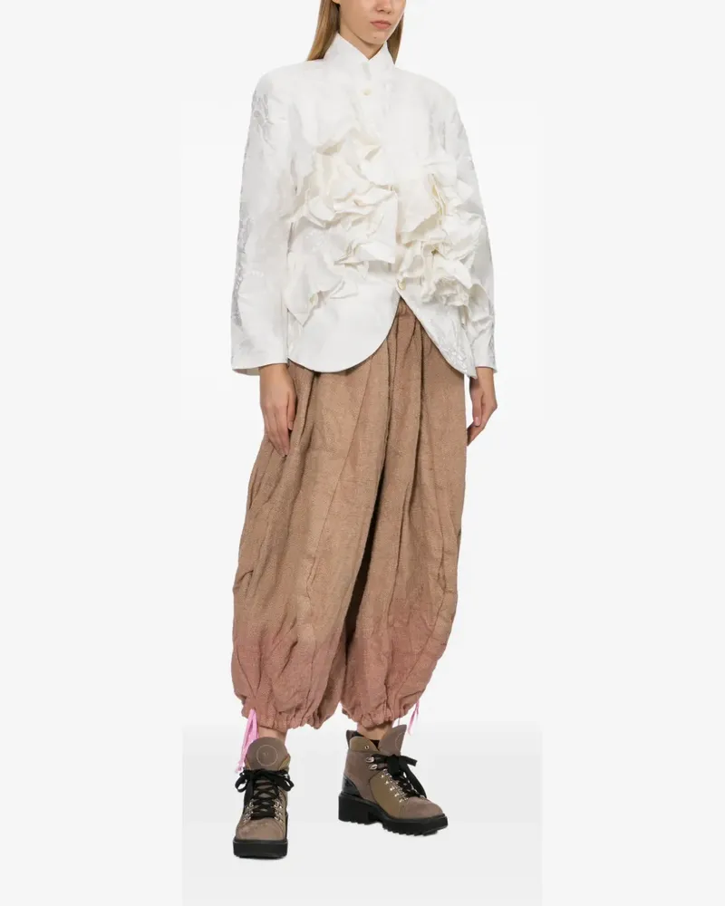 Comme des Garçons dip-dye trousers - Nude Nude