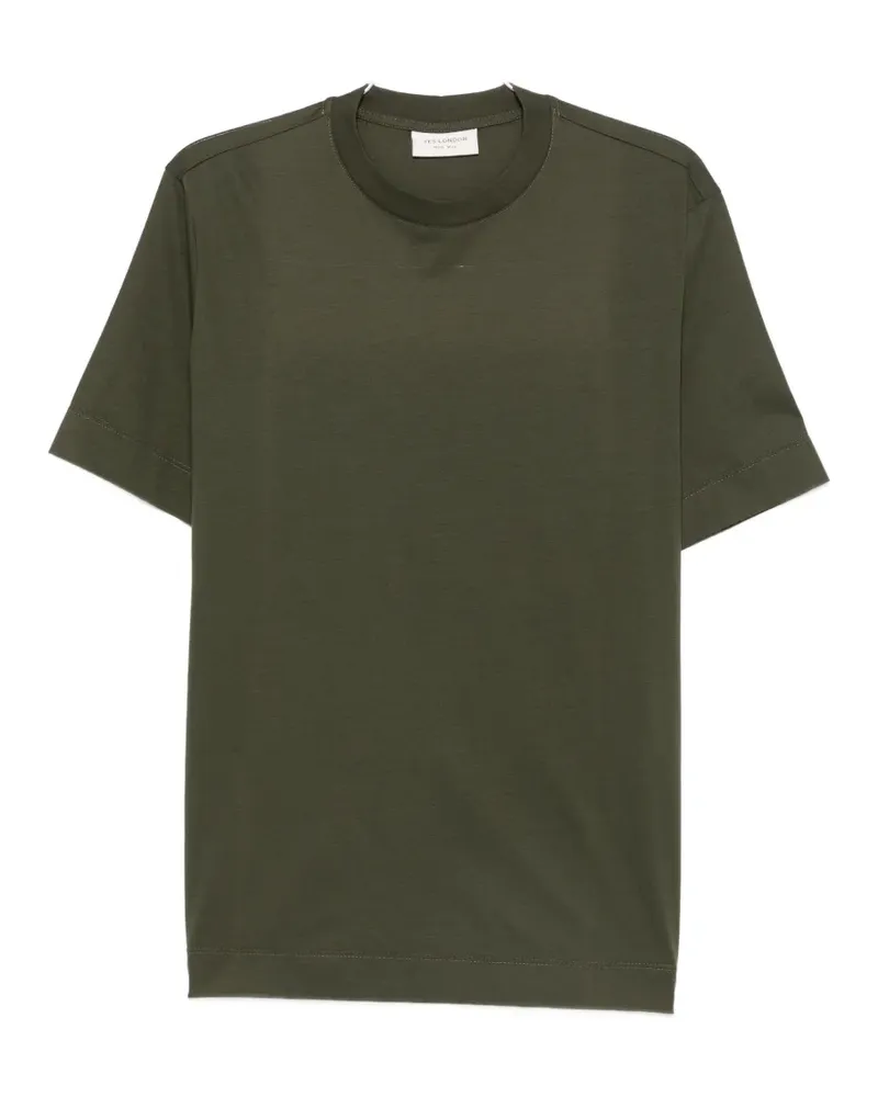 Yes London crew-neck short-sleeve T-shirt - Grün Grün
