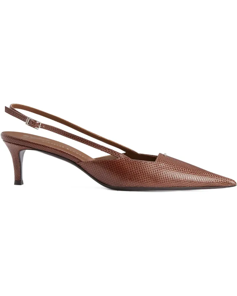 Giuseppe Zanotti Florieene Pumps 50mm - Braun Braun
