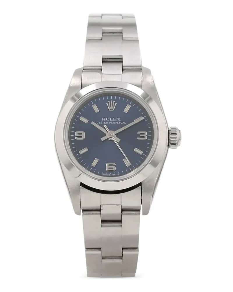 Rolex 2005 Lady Oyster Perpetual 25mm watch - Blau Blau