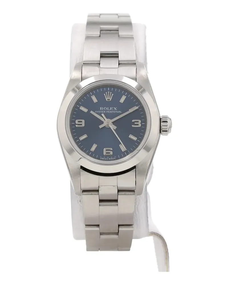Rolex 2005 Lady Oyster Perpetual 25mm watch - Blau Blau