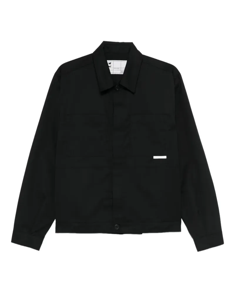 GR10K pocket coat - Schwarz Schwarz