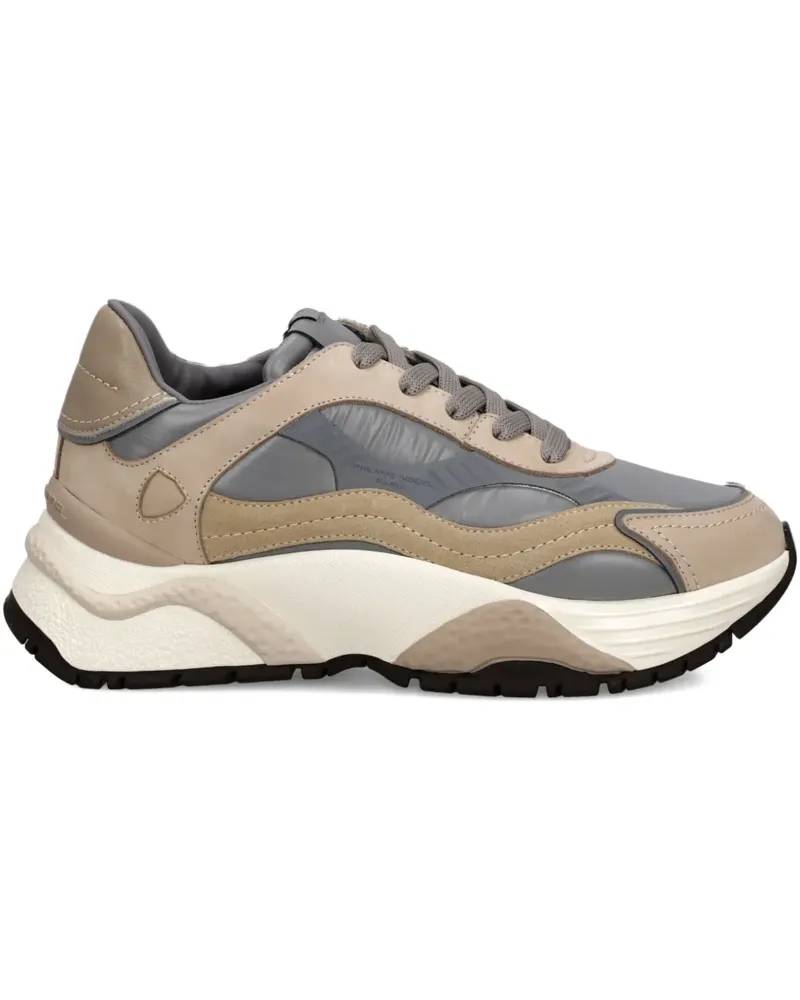Philippe Model Odeon Sneakers - Nude Nude