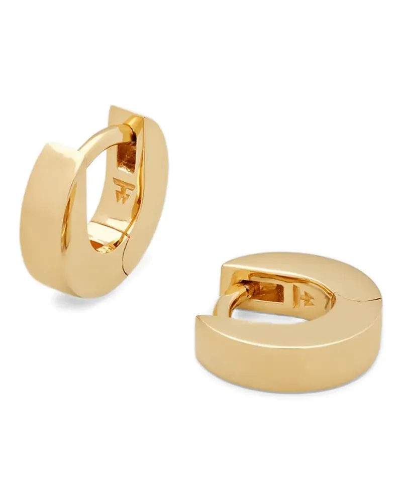 Tom Wood Beck Creolen - Gold Gold