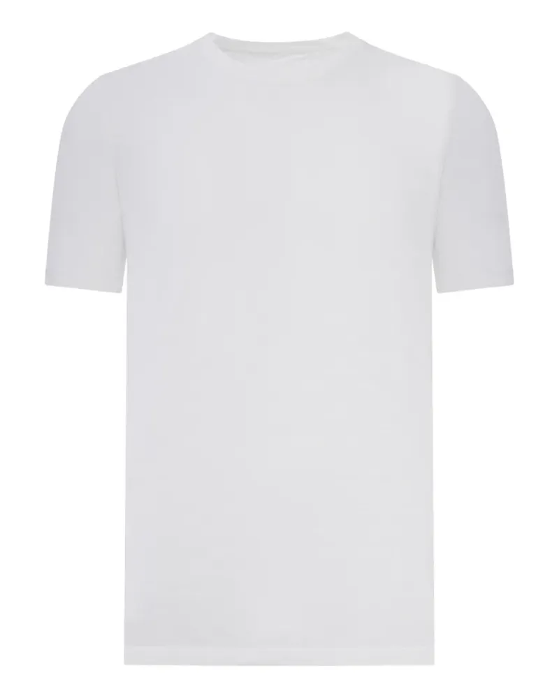 120% Lino short-sleeve T-shirt - Weiß Weiß