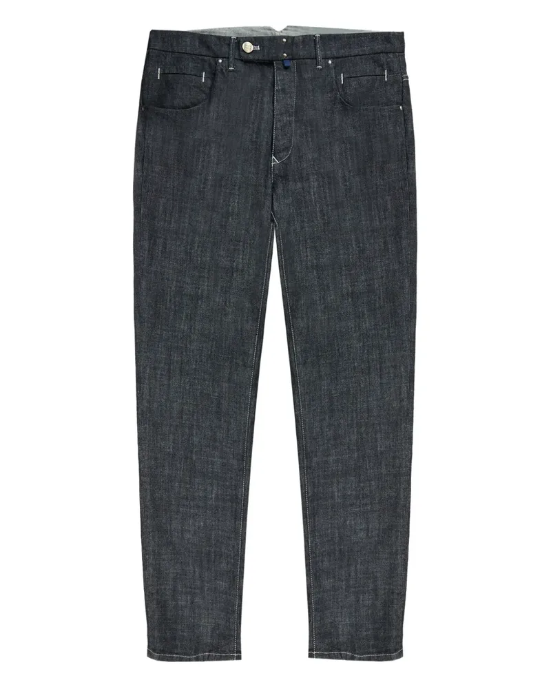Incotex Klassische Five-Pocket-Jeans - Blau Blau