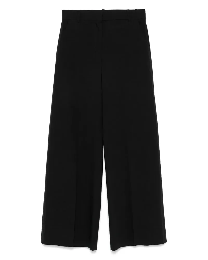 Theory Hose mit weitem Bein - Schwarz Schwarz