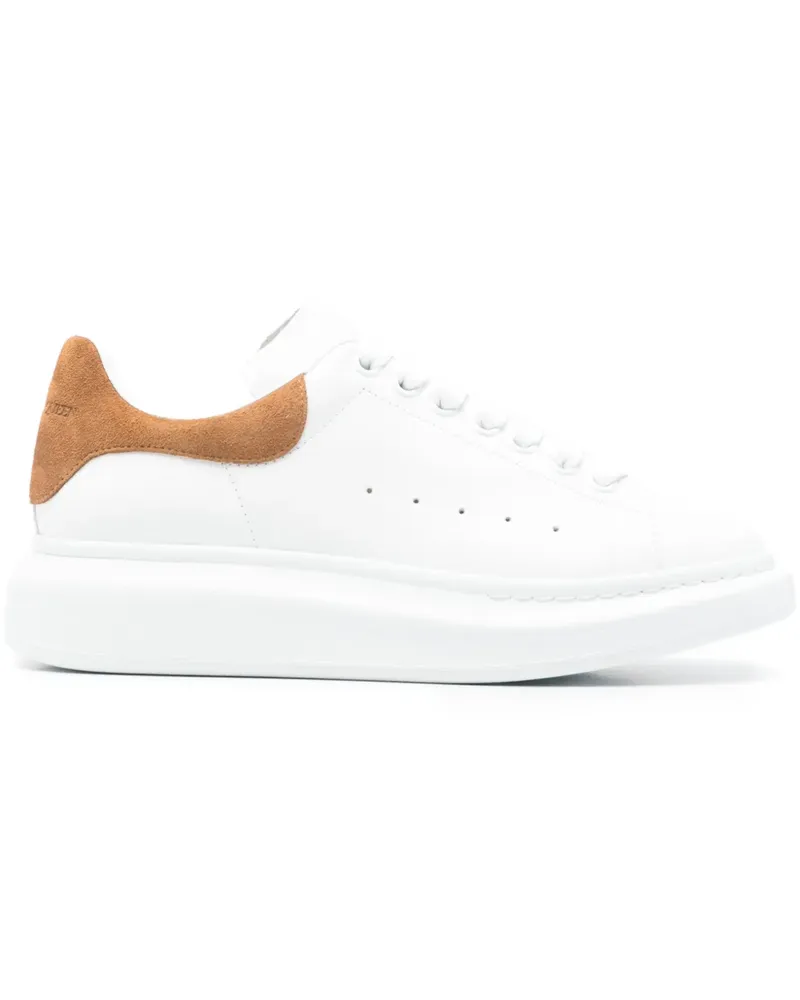 Alexander McQueen leather sneakers - Weiß Weiß