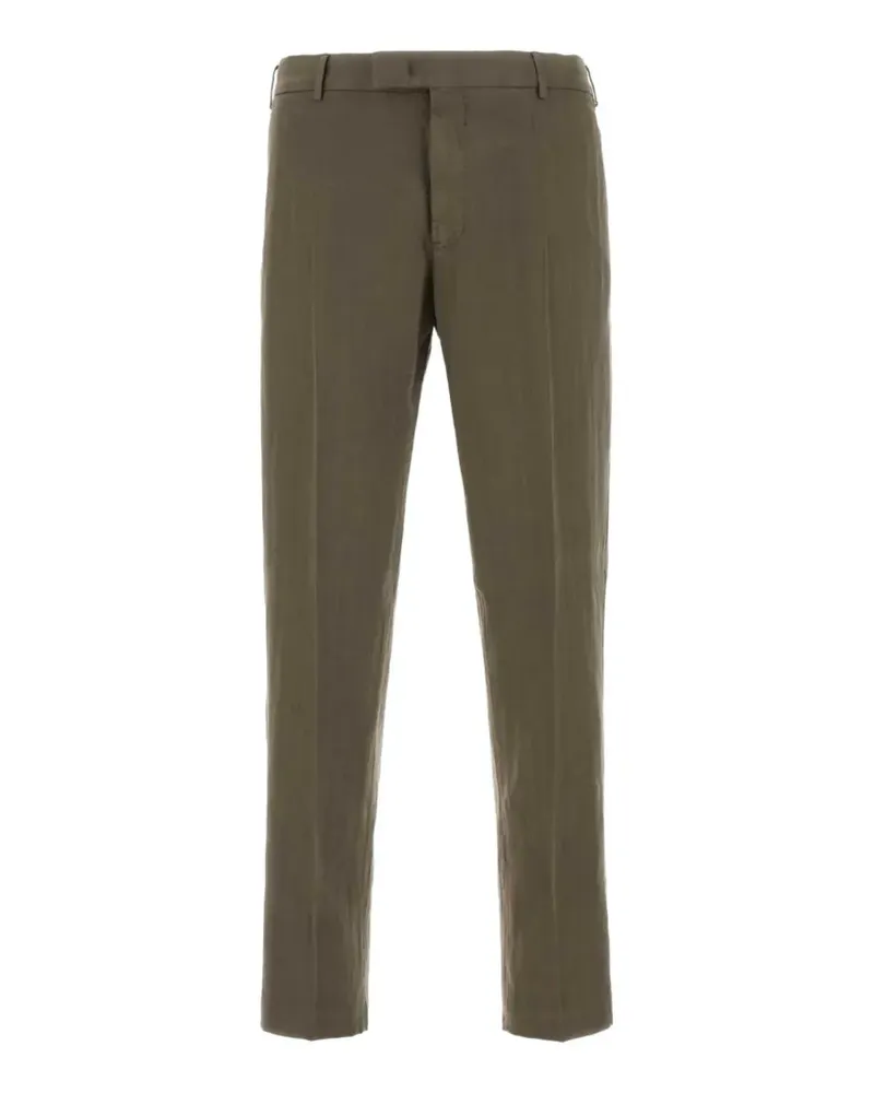 PT TORINO Hose mit Gürtelschlaufen - Grau Grau