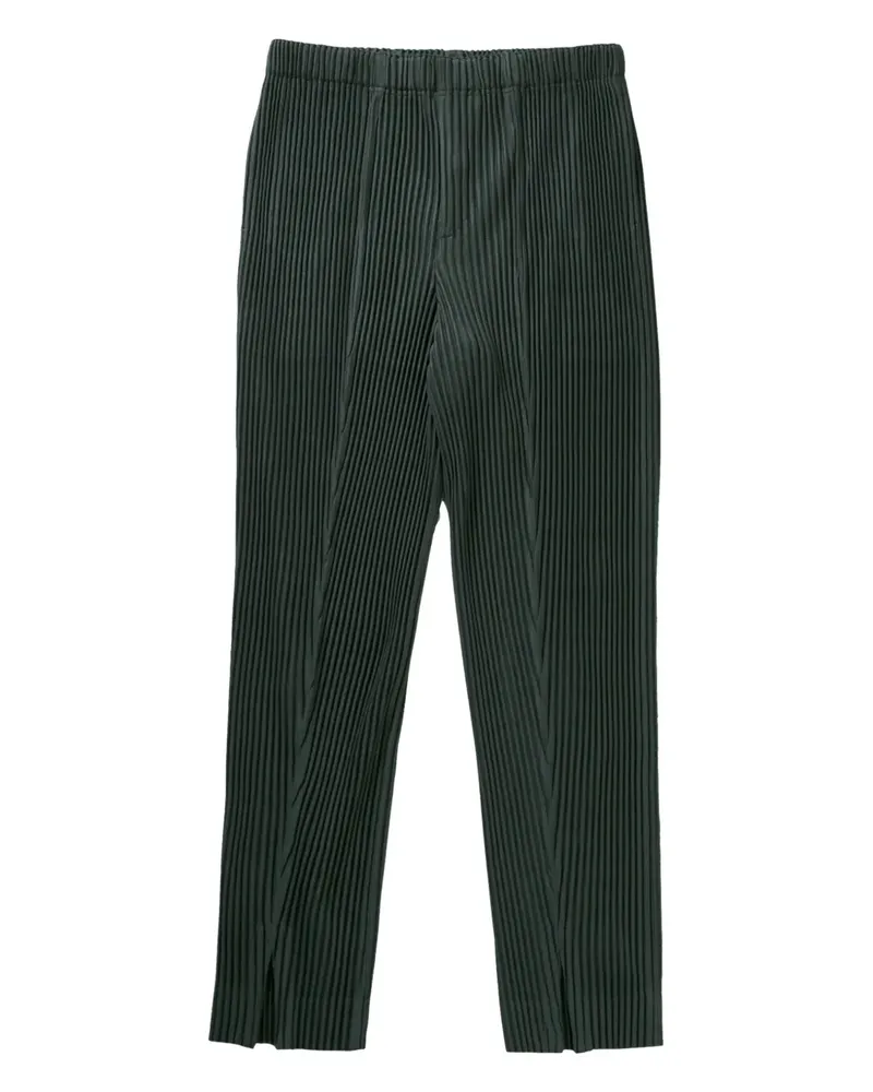 Issey Miyake pleated trousers - Grün Grün