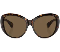 Maridan Sonnenbrille mit Oversized-Gestell - Braun