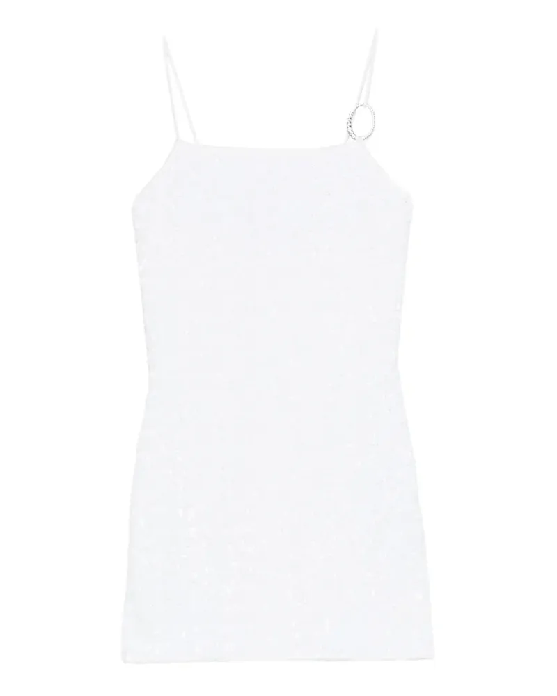Oséree sequin-embellished mini dress - Weiß Weiß