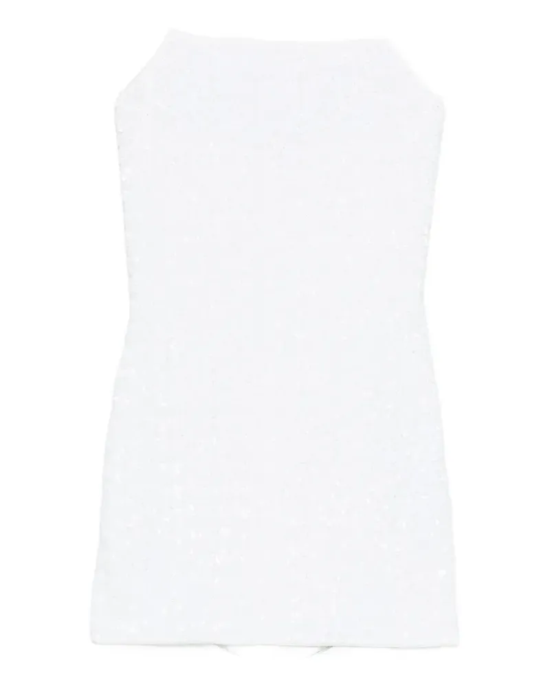 Oséree sequin-embellished mini dress - Weiß Weiß