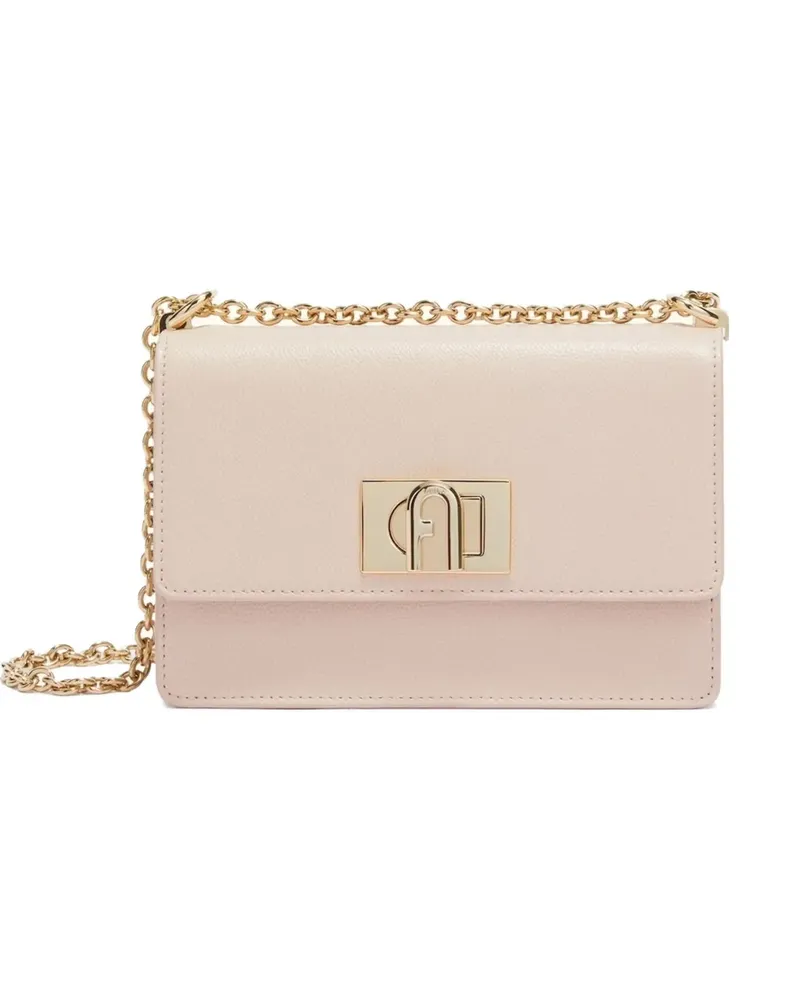 Furla Schultertasche mit Kettenriemen - Rosa Rosa