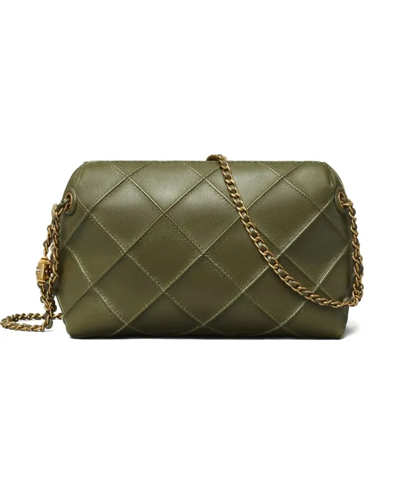 Tory Burch Fleming Soft quilted mini bag - Grün Grün