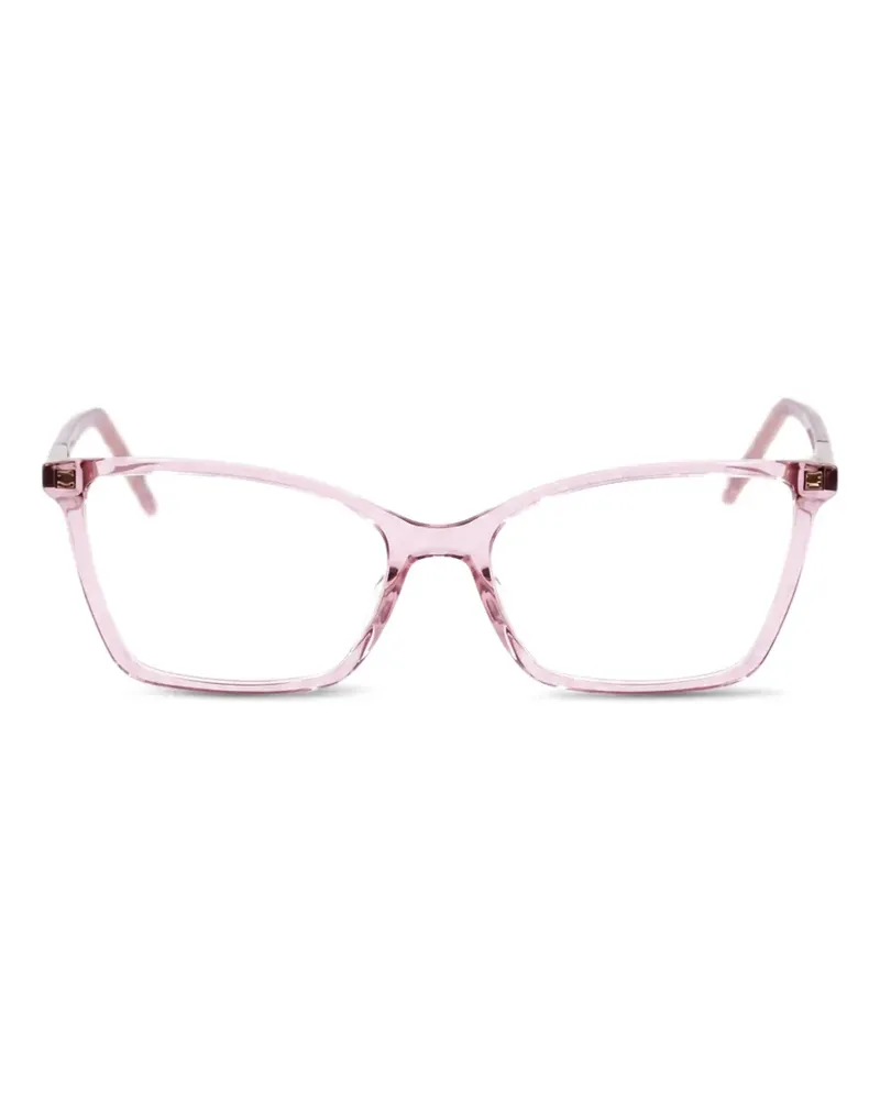 Marc Jacobs Brille mit eckigem Gestell - Rosa Rosa