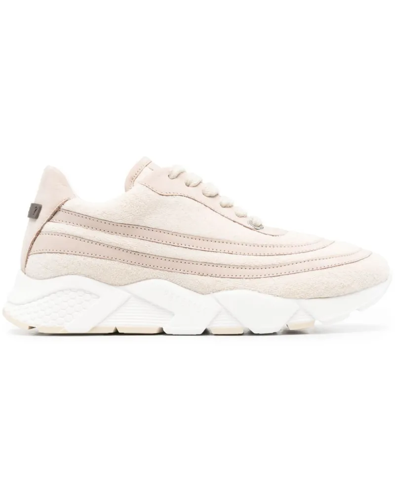 Peserico Sneakers aus Frottee Nude