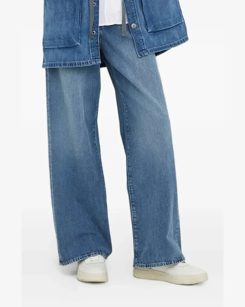 G-STAR RAW Jeans mit Knopfverschluss - Blau Blau