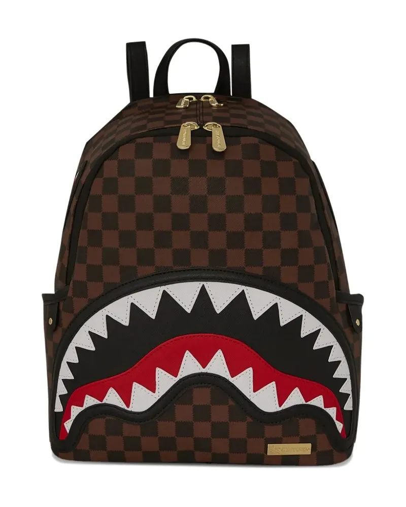 Sprayground Sawtooth Sharks in Paris Rucksack - Schwarz Schwarz