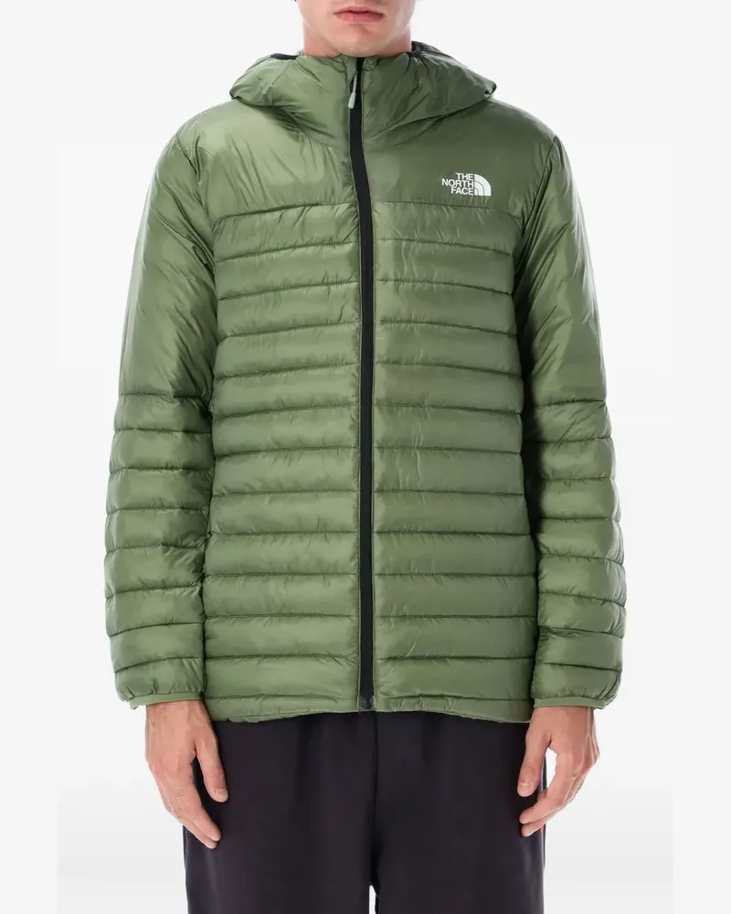 The North Face Gesteppte Kapuzenjacke - Grün Grün