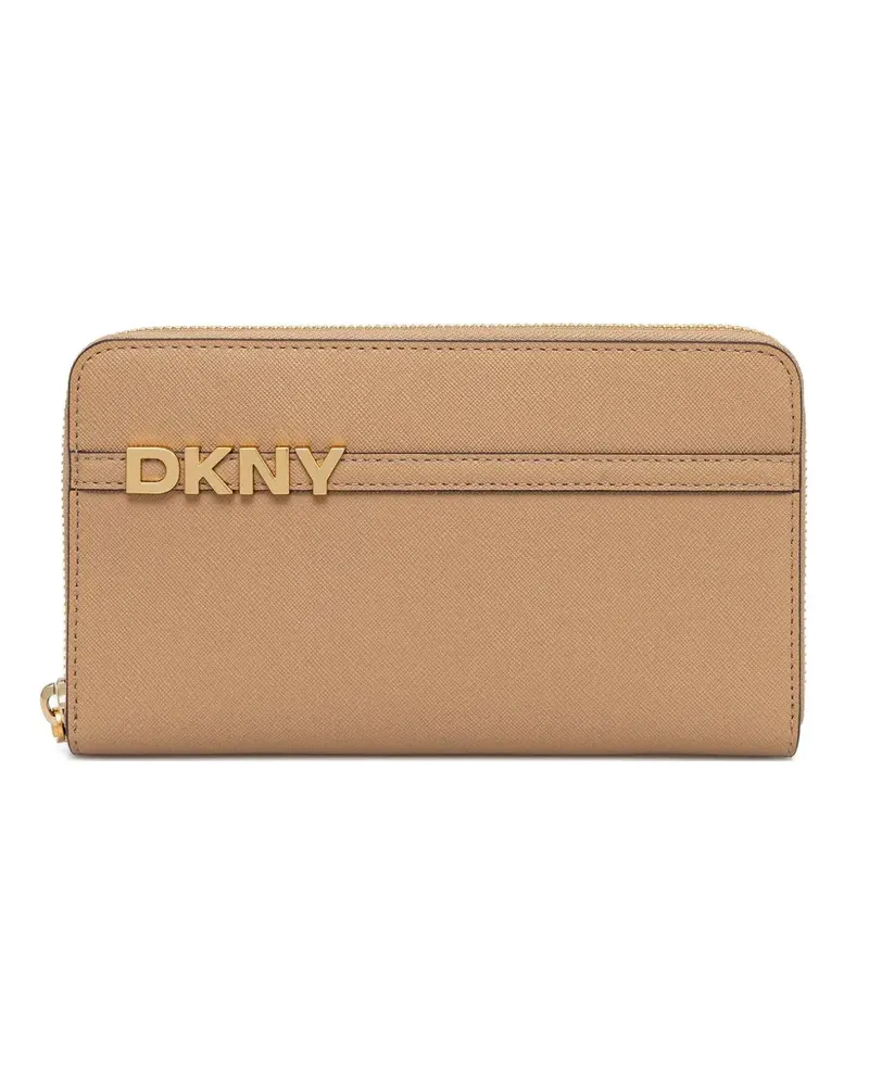 DKNY Portemonnaie mit Reißverschluss - Braun Braun