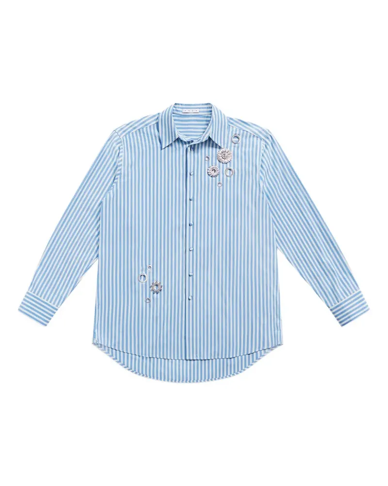 Area Gestreiftes Hemd - Blau Blau