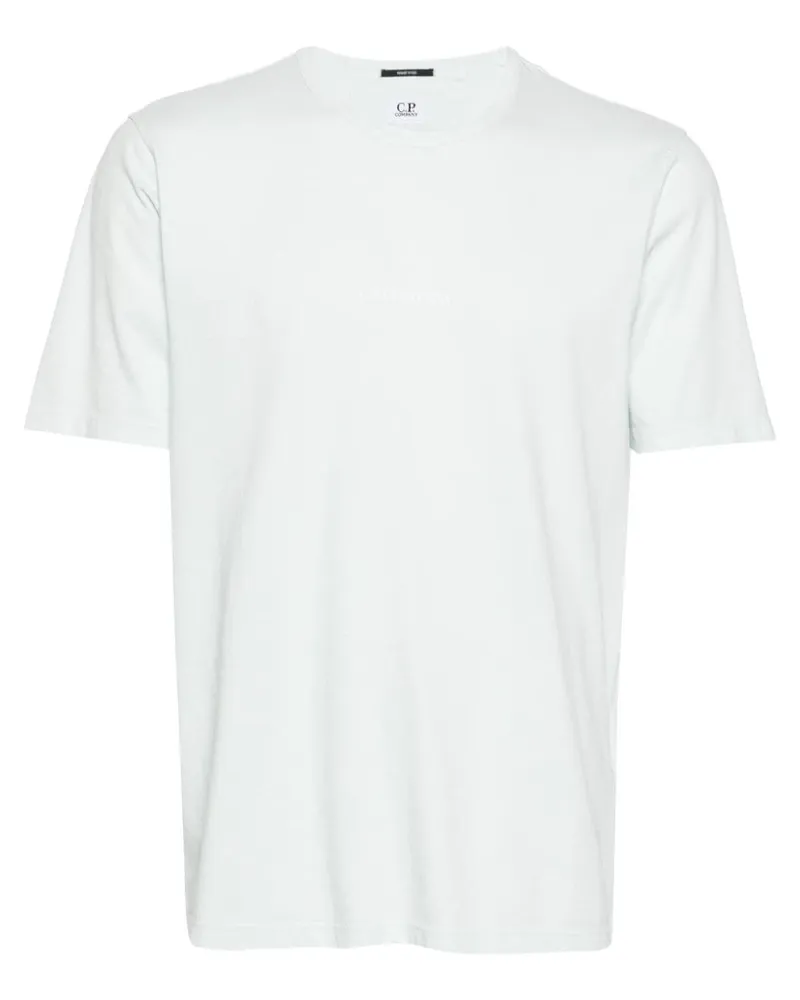 C.P. Company T-Shirt mit Logo-Print - Blau Blau