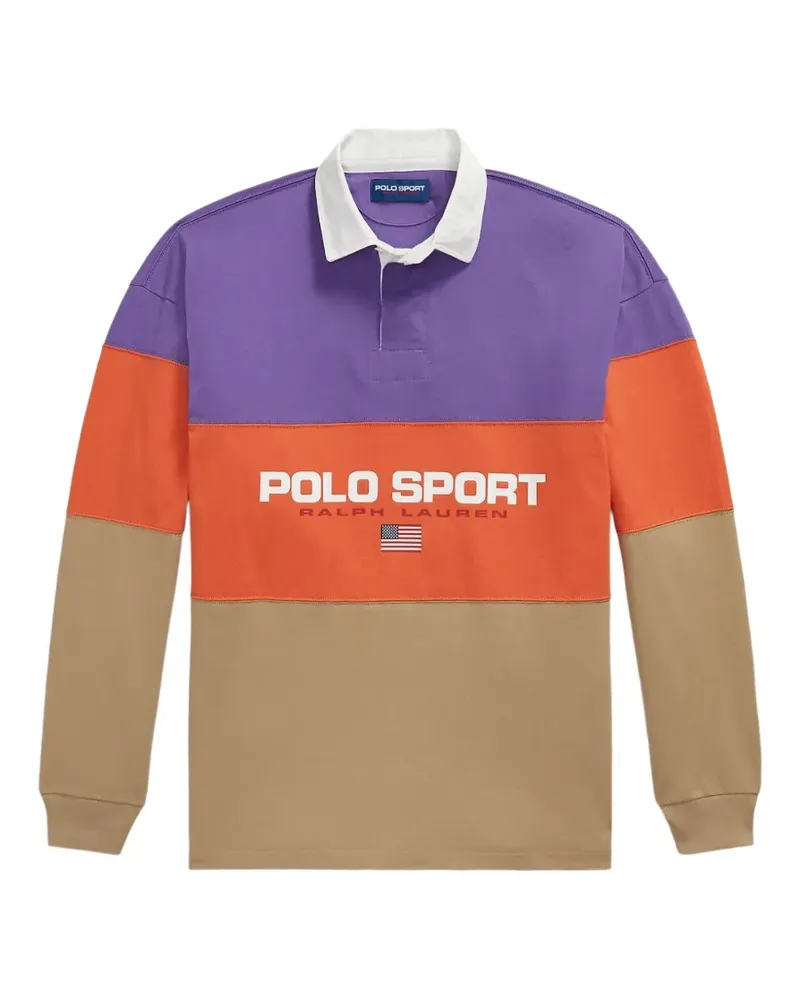 Ralph Lauren Big Fit Polo Sport Rugby-Shirt - Orange Orange