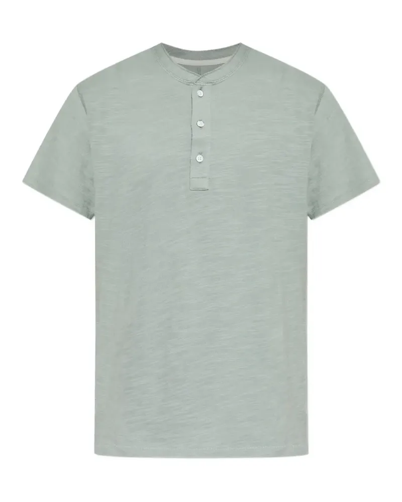 Rag & Bone Poloshirt mit geknöpftem Ausschnitt - Grün Grün