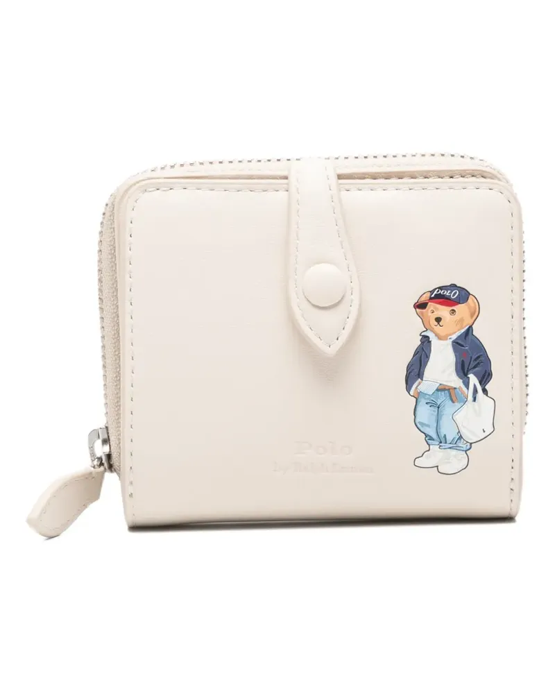 Ralph Lauren Portemonnaie mit Bären-Print - Nude Nude