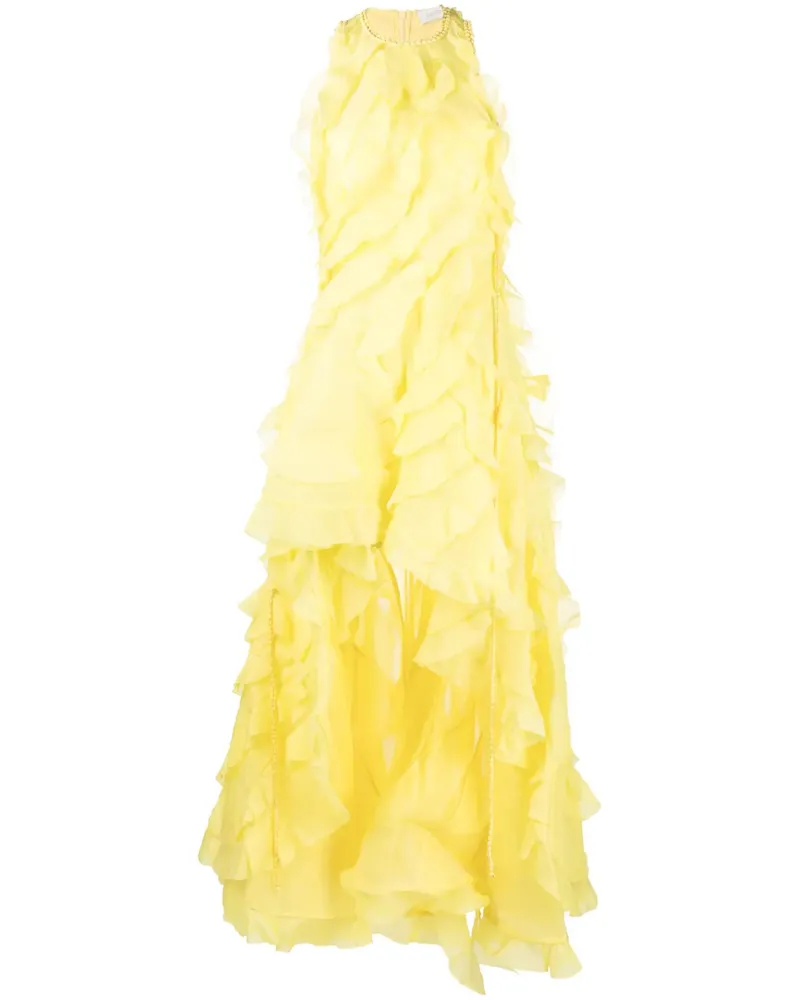 Zimmermann Wonderland Kleid - Gelb Gelb