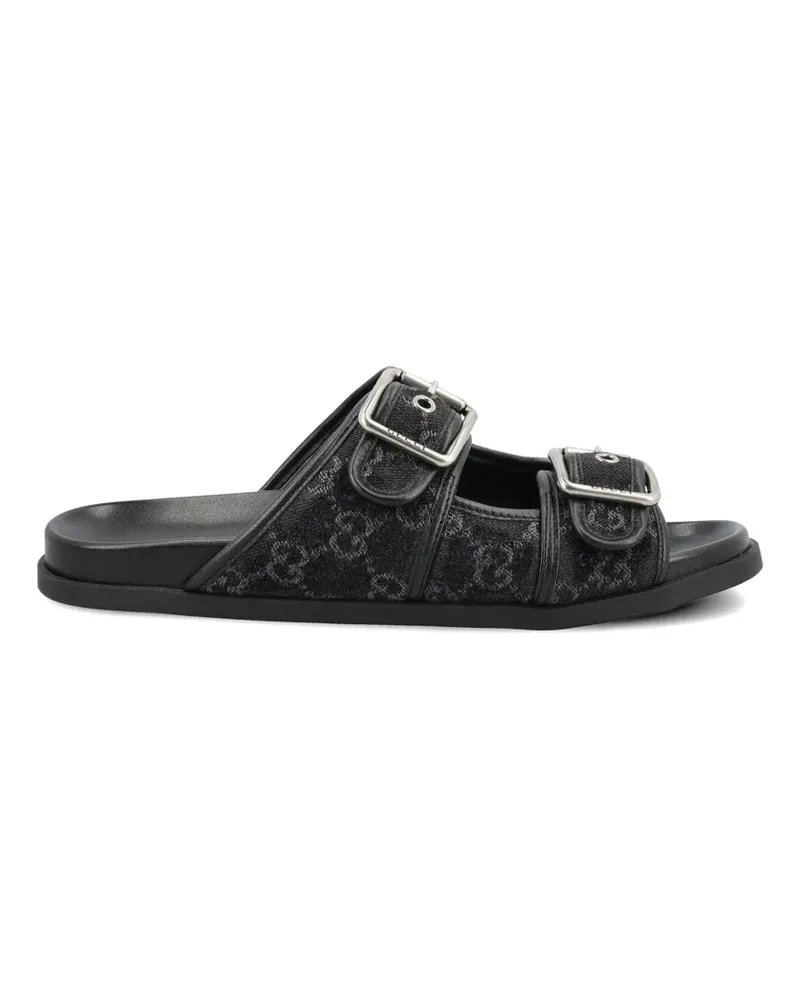Gucci Sandalen mit Schnallenriemen - Schwarz Schwarz