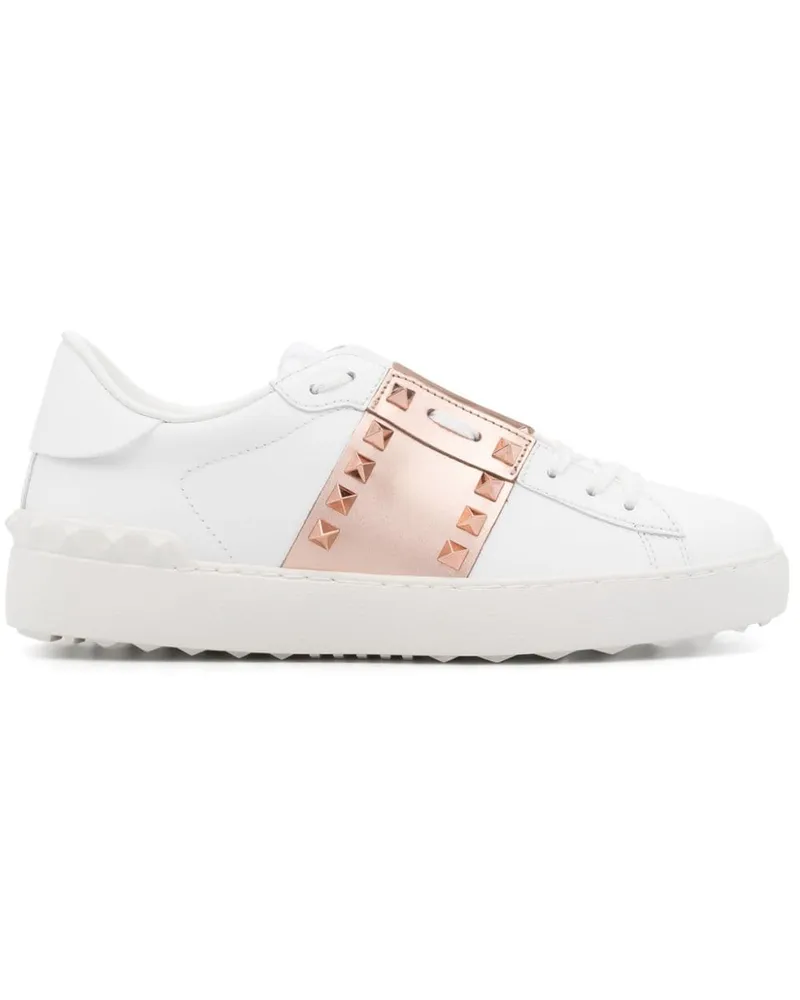 Valentino Garavani Sneakers mit Rockstud-Nieten Weiß