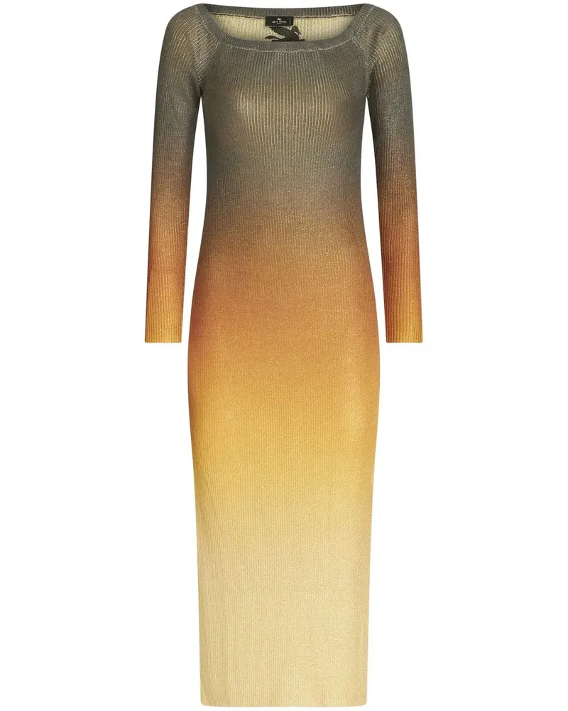 Etro Gestricktes Kleid - Gelb Gelb