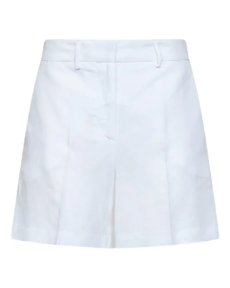 Blanca Silice pressed-crease tailored shorts - Weiß Weiß