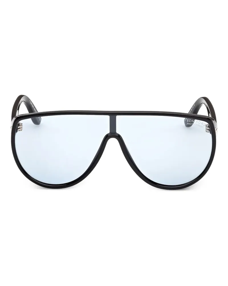 Tom Ford Browline FT1182 Sonnenbrille - Braun Braun